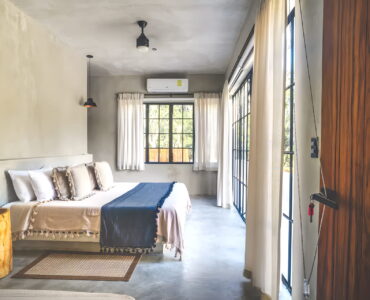villa for sale in tulum surena master bedroom side