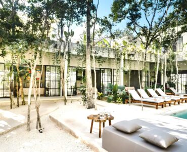 villa for sale in tulum surena pool view