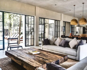 villa for sale in tulum surena social area