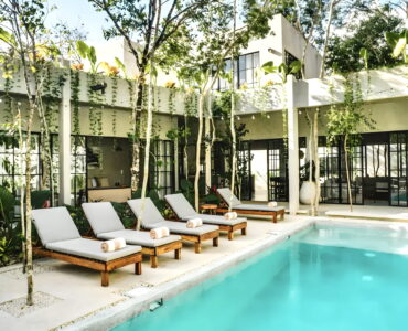 villa for sale in tulum surena swimming pool