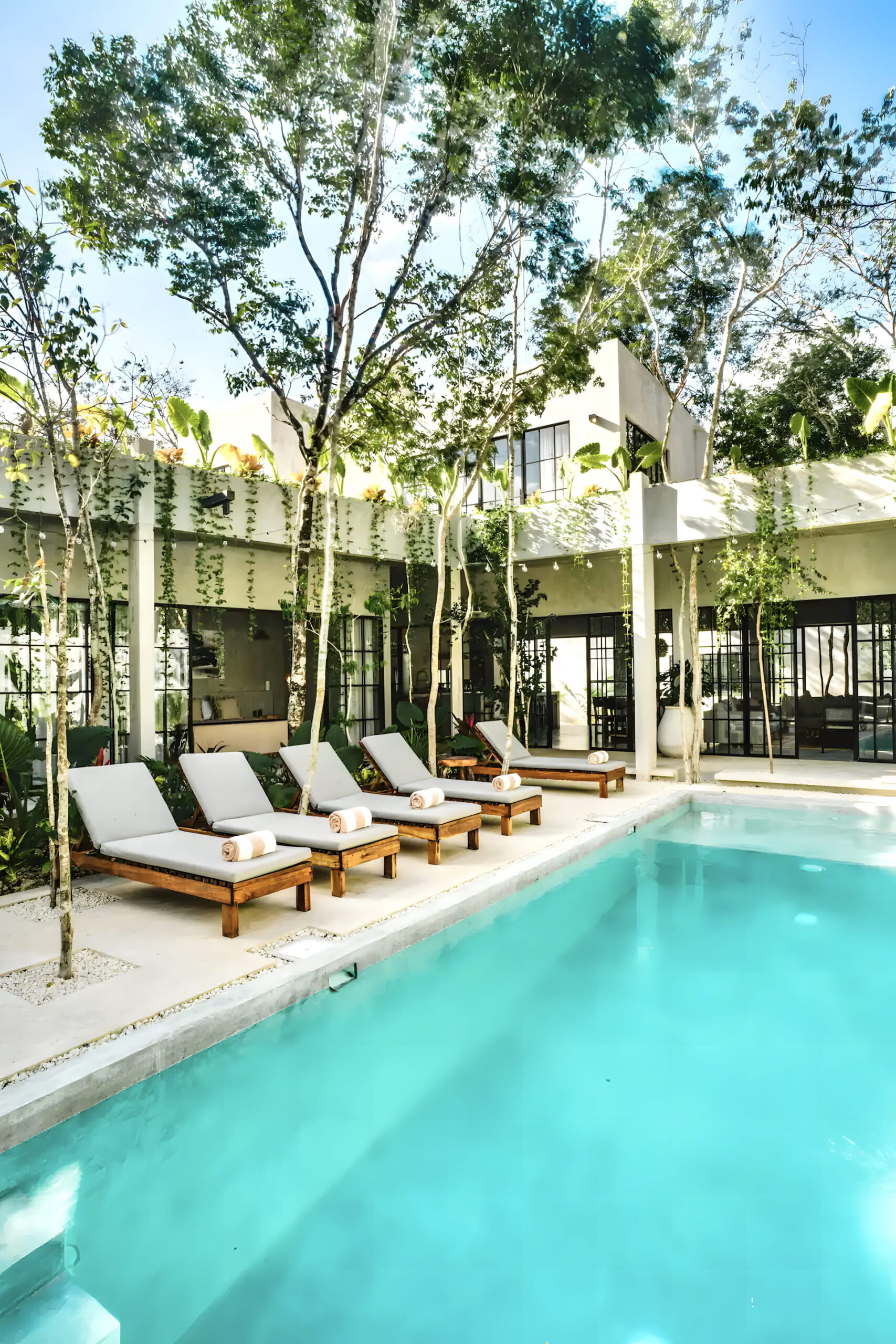 villa for sale in tulum surena swimming pool