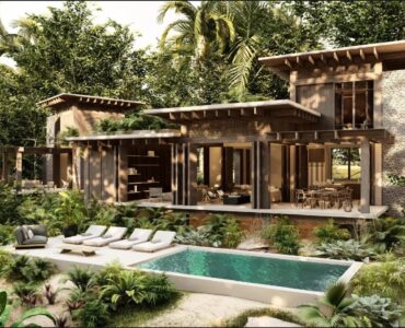 xho eco condos for sale in bacalar swimming pool